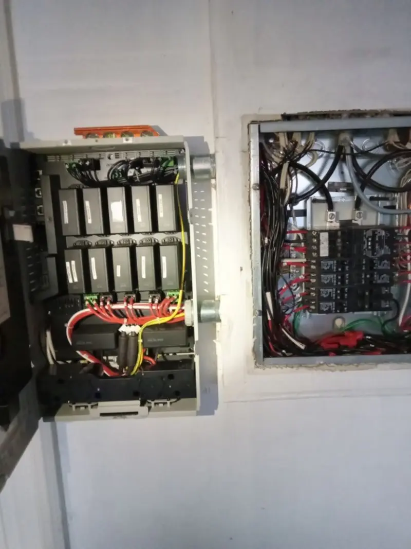 Electrical panel upgrade completed for Commercial Electrician Services in Castle Pines